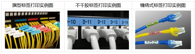 碩方旗型標簽機LP6400打印效果